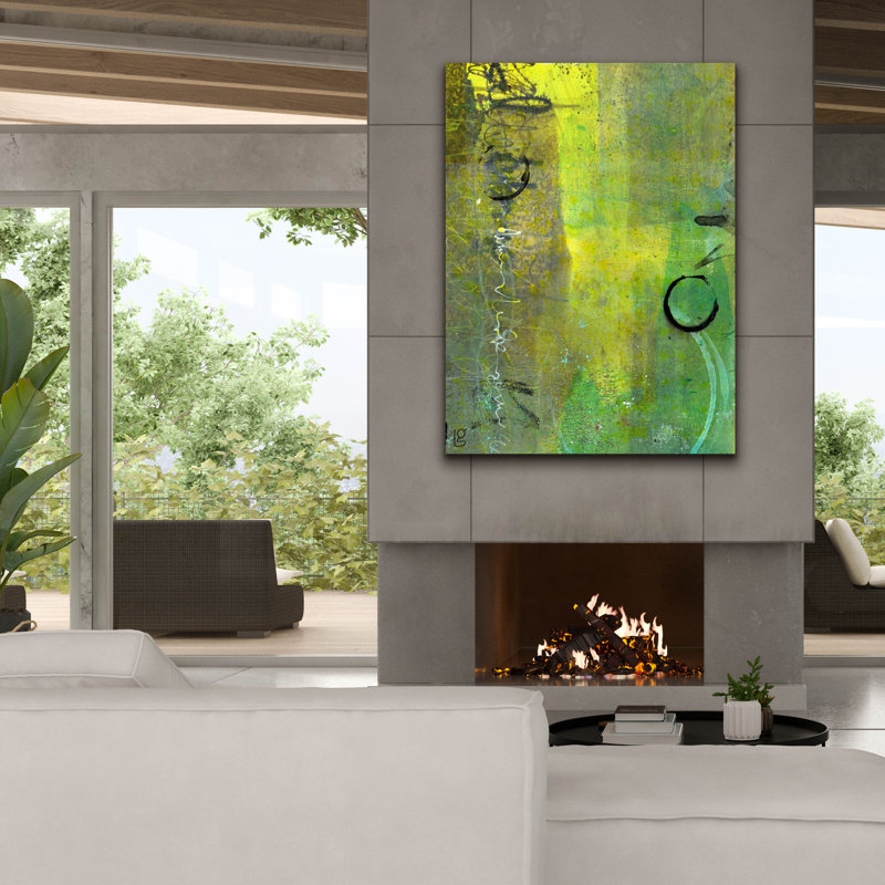  «Long Winter» par Laura Gibson, art mural sur toile, 40 po x 54 po
