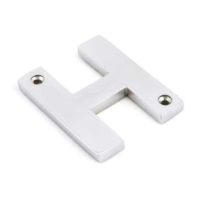7.8cm H Metal House Letter
