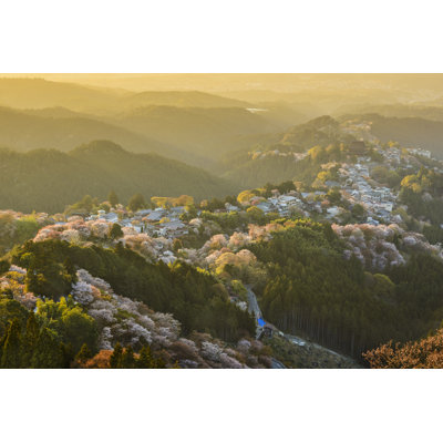 Yoshinoyama, Japan - Wrapped Canvas Print