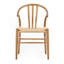 Set Of 2 Solid Oak Dining Chairs