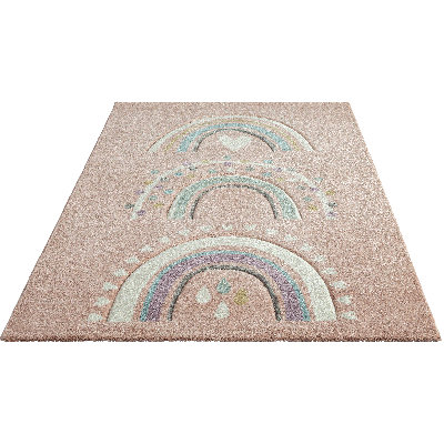 Power Loom Rose Rug