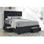 Lit plateforme tapissier avec rangement Sandip-286220050-286220051