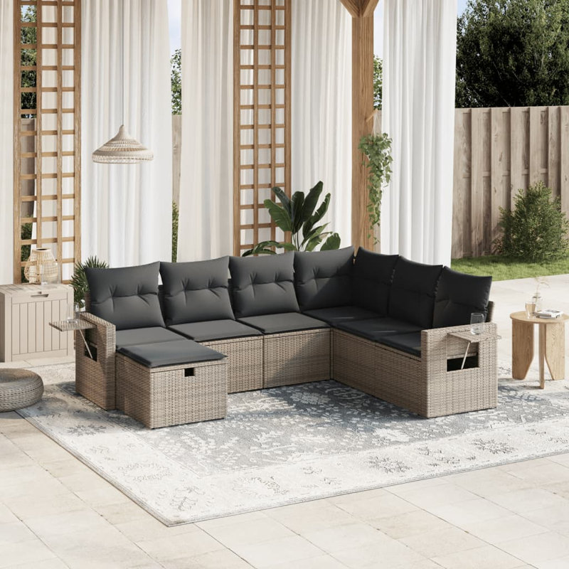Ensemble de canapé de jardin Vidaxl