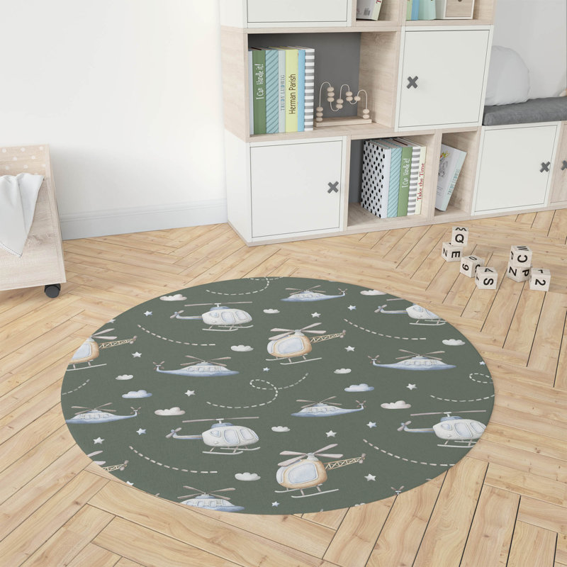 Tapis de jeu Heli High, Rond 5 pi
