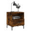 Aaeryn 40cm W Iron Bedside Table-200044945