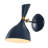 Bloomsdale 1 - Light White/Brass Gold Wallchiere-876110411