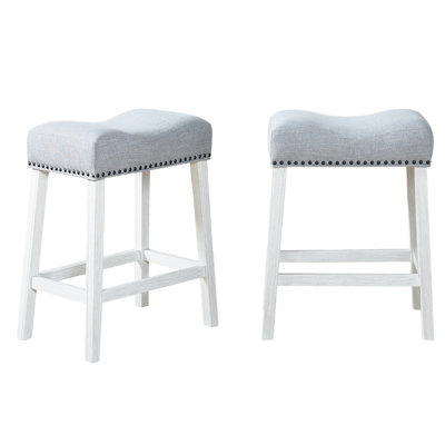 Counter Height Stools 2 Saddle Seat Chairs