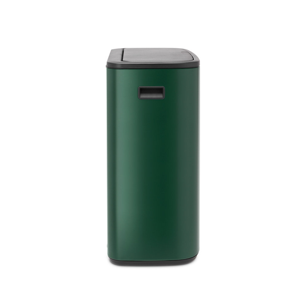 Brabantia Bo Touch Top Dual Recycling Can, Pine Green