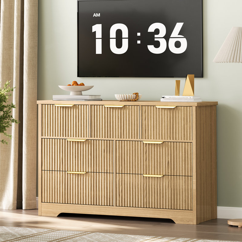 120cm W 7 - Drawer Chest of Drawers