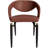 Dixfield Polyurethane Metal Upholstered Back Side Chair-1012883315-1009767660