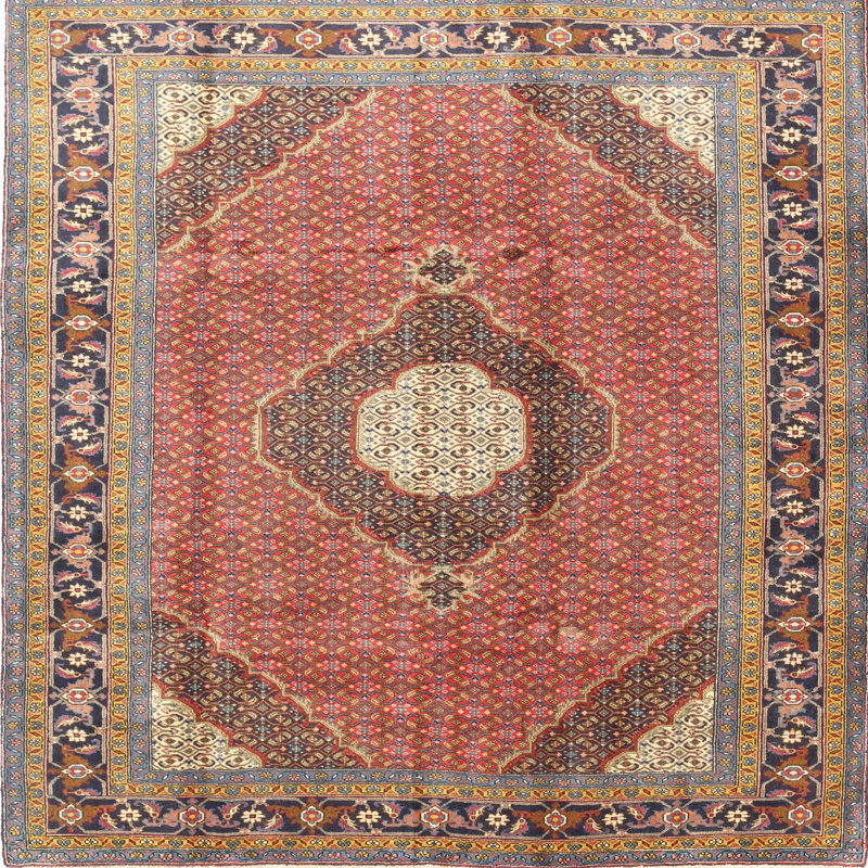 Oriental Indoor Rug, Square 4'