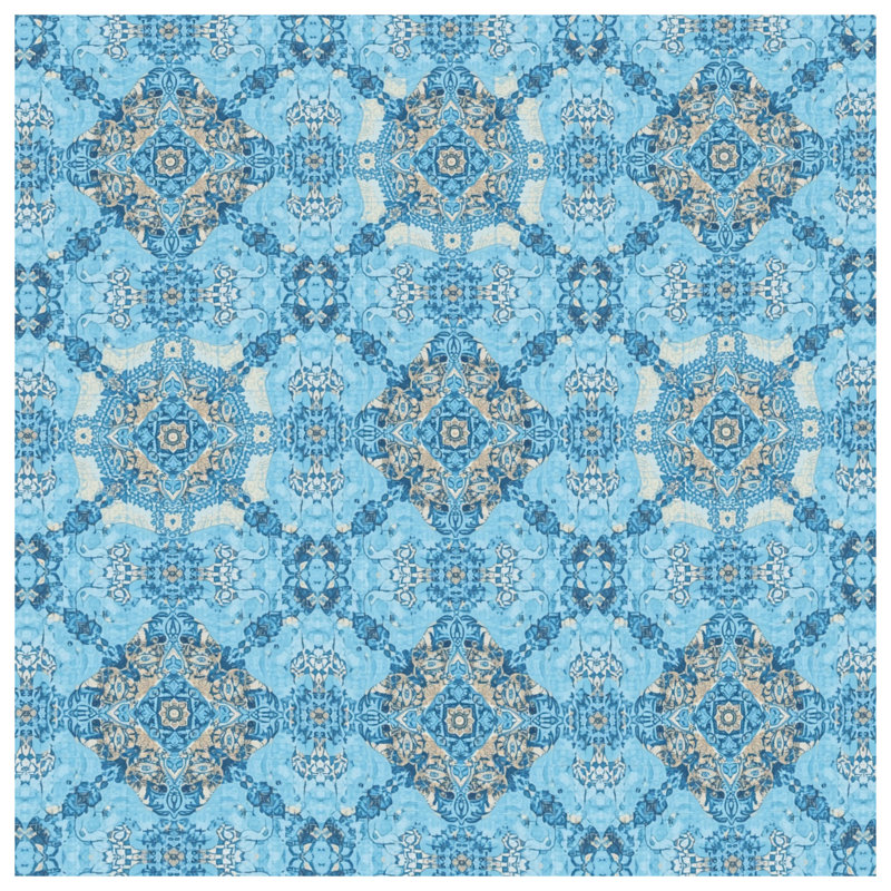 Rideaux de douche Mandala, L 70 po x H 84 po
