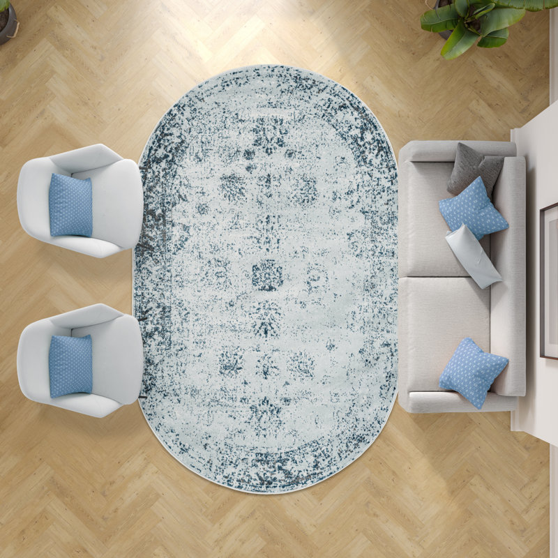 Tapis Antibes, Ovale 5 pi 3 po x 8 pi