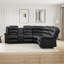 5 Seater Faux Leather Reclining Corner Sofa