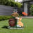 Sitting Pug Dog Planter Statue