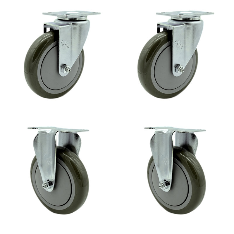 Ensemble de roulettes 4 pièces Rubbermaid