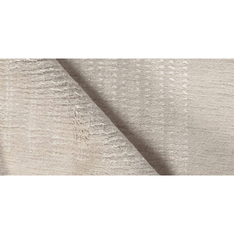 Handmade Linen and Silk Striped Area Rug, Rectangle 12' x 16'
