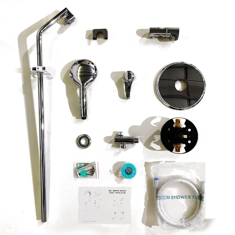 Robinet de douche, Chrome