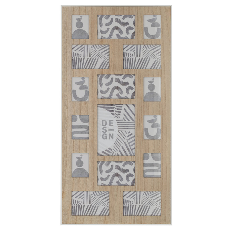 Spring / Summer 2024 Collage Picture Frame, White