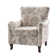 Alikah Armchair with Floral Fabric Pattern