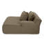Méridienne simple, paresseuse, sans assemblage, fabriquée en tissu de velours-1174039765