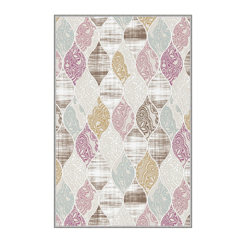 Premium Hall Carpet – 3.3 x 9.8 ft, 100% Polyester, 0.3 in Pile Height | Antibacterial, Non-Slip Underside, Machine Washable | 3D Digital Print Design, Durable & Easy to Clean, Ideal for Home Decor