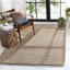 Tapis en jute tissé à la main Amontay-1599019397