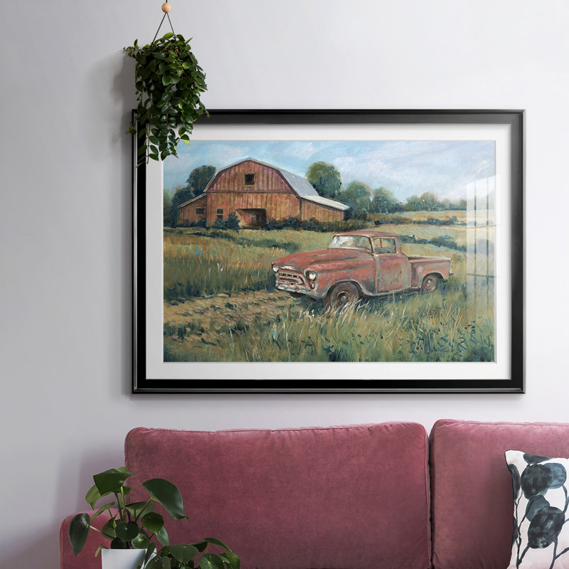 Rusting Away I, reproduction d'art encadrée, H 15 po x l 21 po x P 1,5 po, Noir