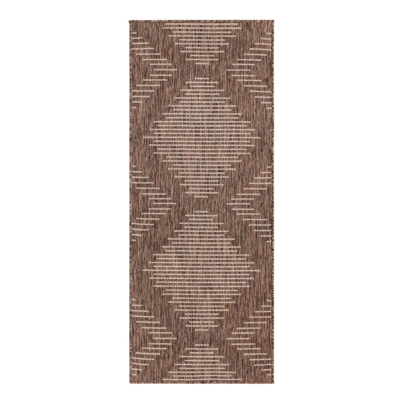 Everyn Striped Indoor / Outdoor Rug, Runner 2' x 5'
