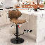 Tabourets de bar pivotants réglables à 360 °, chaises à hauteur de comptoir avec repose-pieds et dossiers-1608187434-1608187436