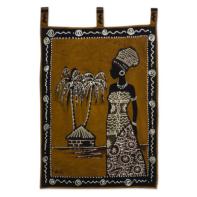 Bungalow Rose Handmade Confidence Cotton Wall Hanging