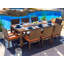 Ensemble de patio 21 pièces en rotin avec coussins Centralmont-1058680048-1064471850