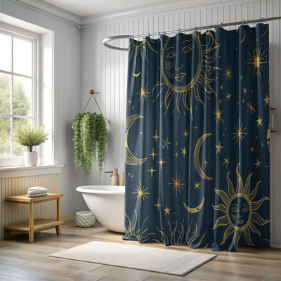 Starburst Patterns - Rideau de douche standard 1 pièce