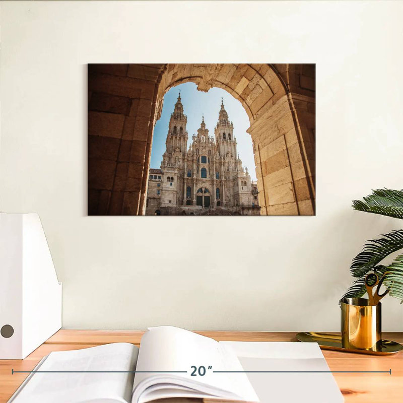Cathédrale Saint-Jacques-de-Compostelle Kavia, H 8 po x l 12 po