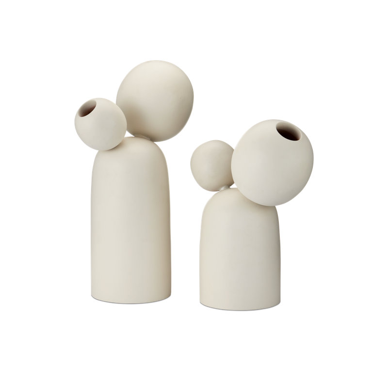 Ensemble Handmade Solid Wood Figurine / Sculpture Decorative Object