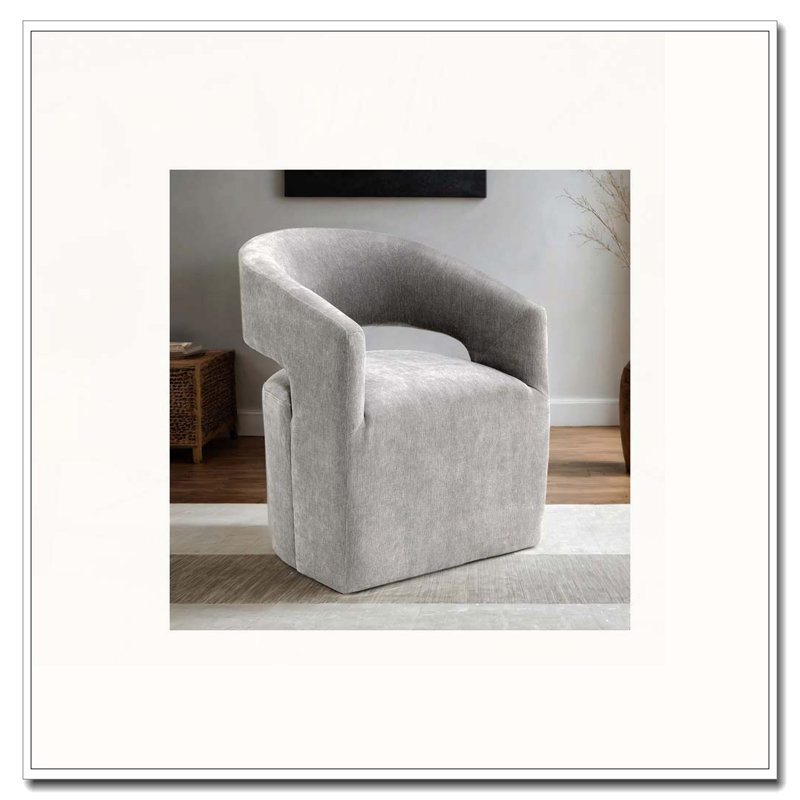 Chaise d'appoint, Gris clair