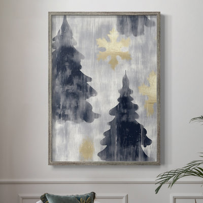 Christmas Holiday Art CCLXXIX Framed Print - Solid Wood