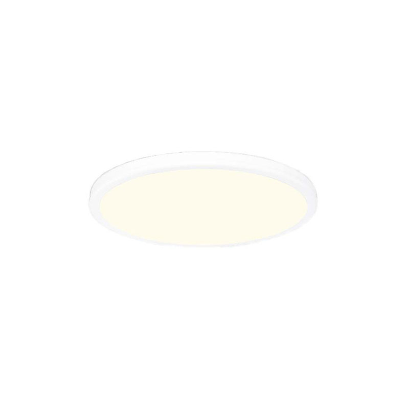 Stanwyck 1 - Light LED Flush Mount, White, 3000K, 0.88" H x 15" W x 15" D