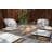 Alseepa 6 - Person Patio Dining Set with Rectangular Table , Cushions Included