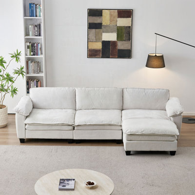 Furniture Sofa Luxury Couch with Ottoman