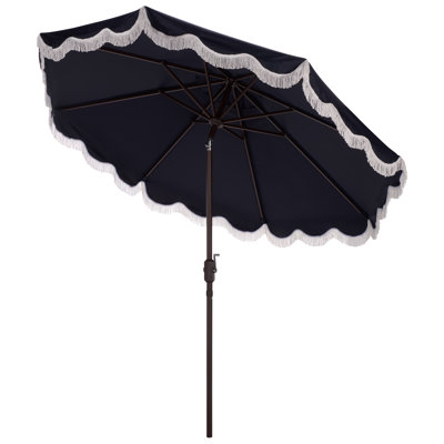 Kline Winnie 108" Fringe Tilt Top Umbrella