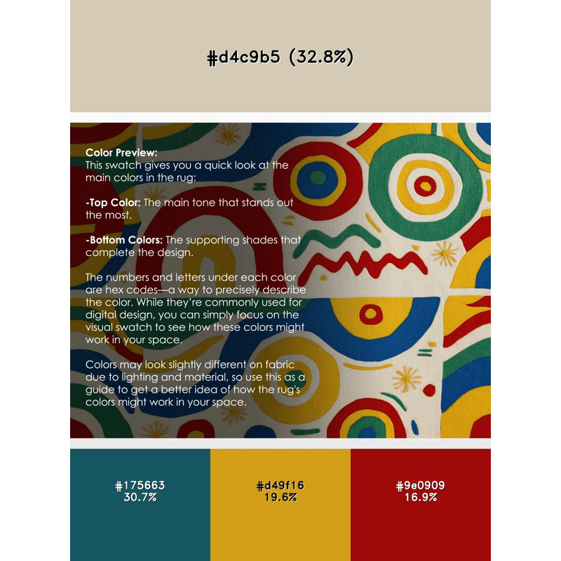 Tapis Funky Trail, Rond 8 pi