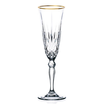 Siena 6oz. Crystal Flute Set