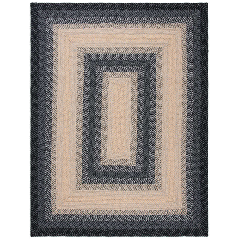 Georgina Hand Woven Performance Machine Washable Geometric Indoor/Outdoor Area Rug, Rectangle 8' x 10'