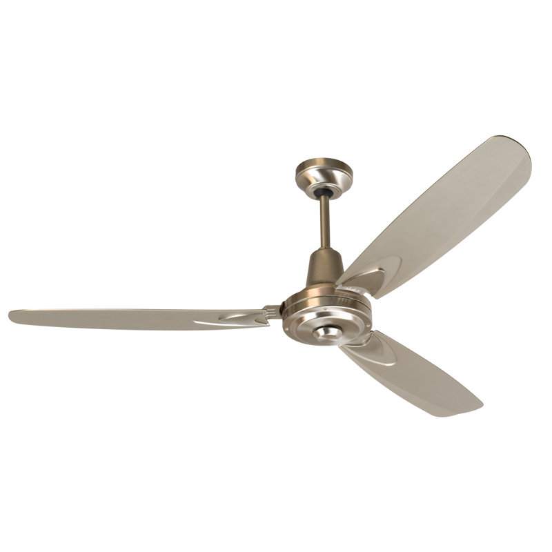 Ventilateur de plafond à 3 pales 58 po avec contrôle mural Moulton