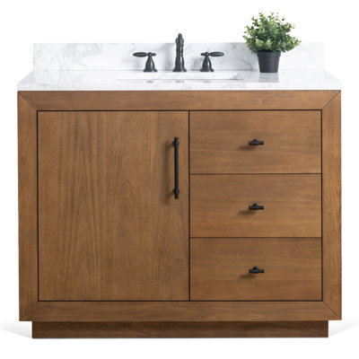 42" Single Bathroom Vanity Set