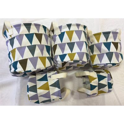 Ebern Designs Fabric Basket