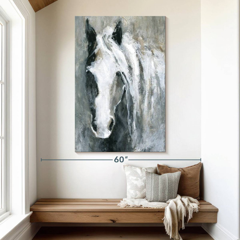 Brampt Morning Greeting, 51" H x 34" W