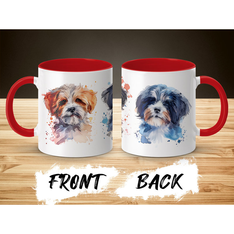 Ceramic Coffee Mug, 1, Red