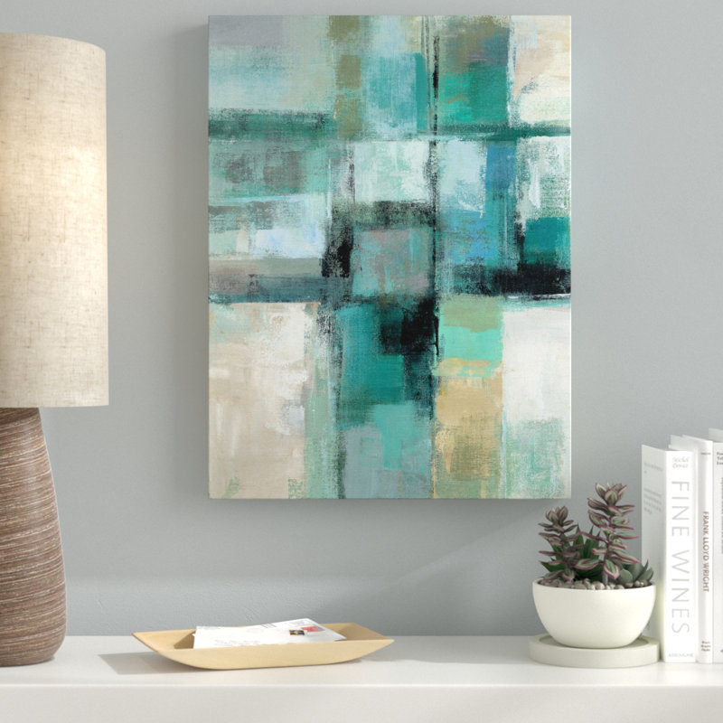 « island teintes crop i », reproduction d’art sur toile, H 19 po x l 14 po x P 2 po